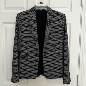 EXPRESS black and white pattern blazer